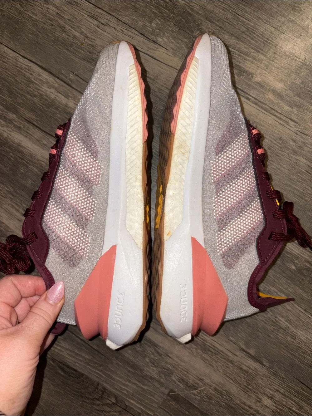 adidas Avryn 'Grey Shadow Red' - woman’s 8